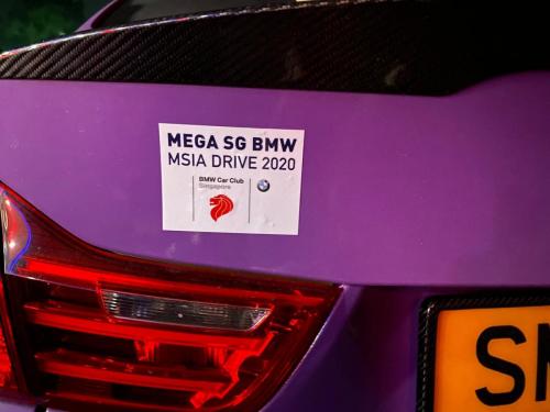 BMW MEGA MSIA DRIVE 04/01/2020