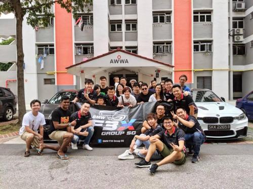 BMW F3X Group SG - Charity Work at Awwa Community Centre 